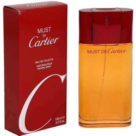 eau de toilette must de cartier|must de cartier.